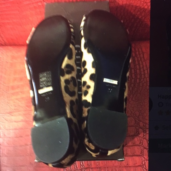 đź’ĄHPđź’ĄAUTHGUCCI FLATS PONY JAGUARS NAPPA CHARLOTTE - Picture 4 of 8